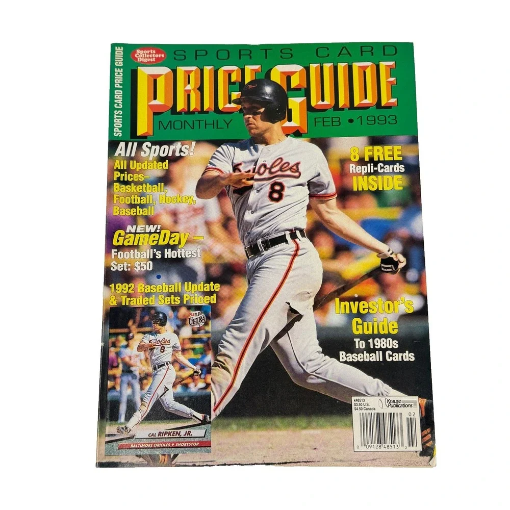 Sports Collectors Digest Price Guide Magazine Lot Cards Intact 1990s 5 Issues